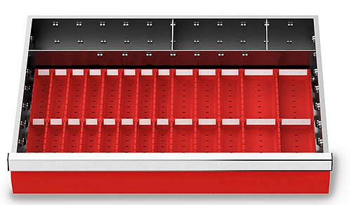 Bedrunka + Hirth bakplaten set 37 delig, R 24-16, paneelhoogte 75 mm, afmetingen in mm (BxDxH): 600 x 400 x 55, 168-130-075