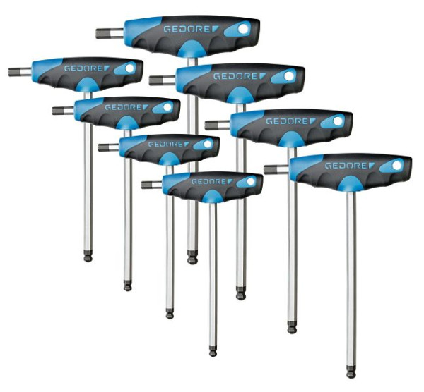 GEDORE haakse schroevendraaierset, 8-delig, 3037371