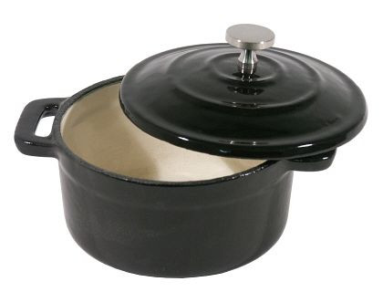 Contacto Mini Cocotte, 10 cm zwart, 5731/100
