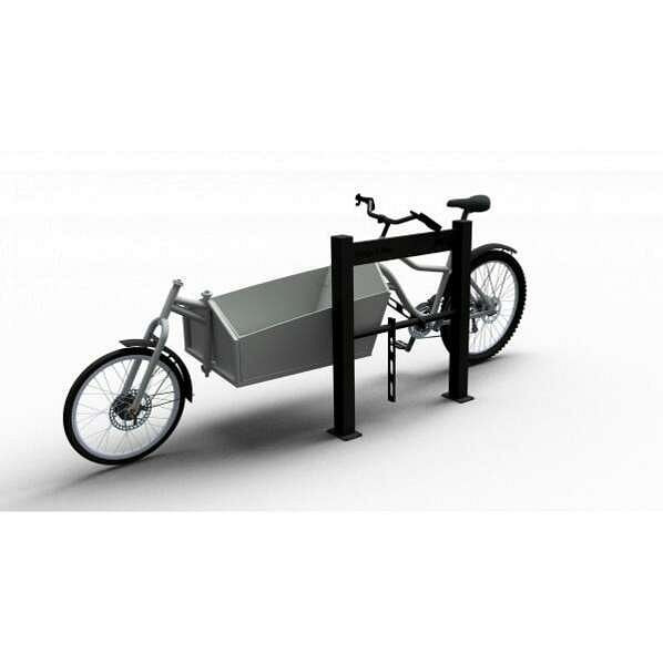 Schake bakfiets-leunbeugel voor pluggen, 4021_20B