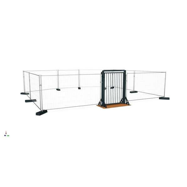 Schake afgeschermde bouwplaatsgrens, 3B7090VD-SET