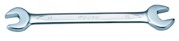 Boxo dubbele steeksleutel 15° haaks - 30x32 mm, WR1720-3032