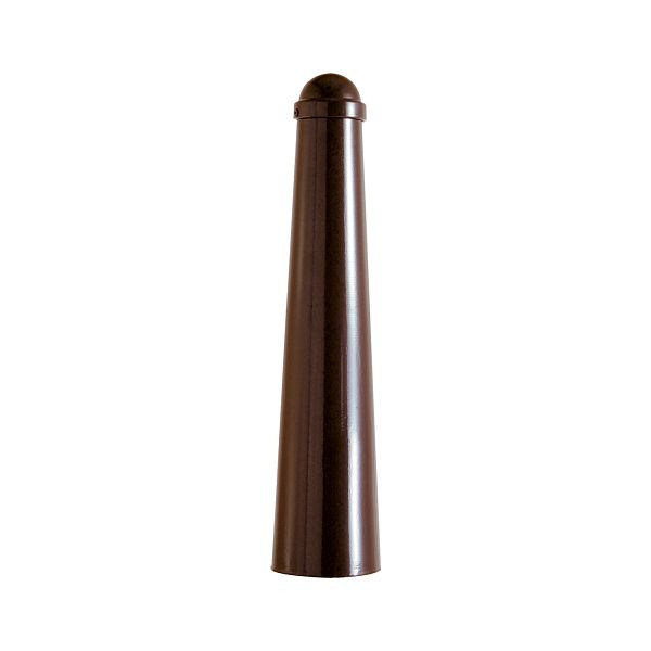 Schake style bolder stalen buis Ø 168 / 96 mm, stationair, voor plaatsing in beton met grondanker, totale lengte ca. 1050 mm, zonder oog, 40168B