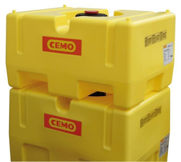 Cemo PE vat 125l doosvormig compleet, 10095