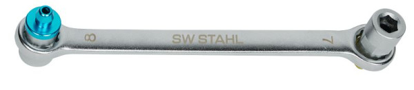 SW-Stahl remontluchtingssleutel, 7 x 8 mm, 01452L-1