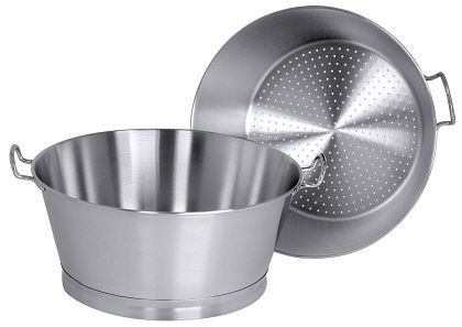 Contacto zeef 40 cm met vaste handvatten, 6088/400