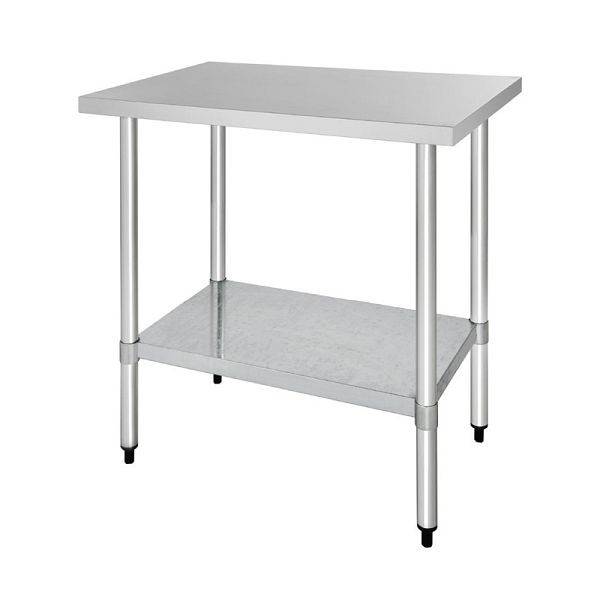 Vogue werktafel met planken 90 x 60cm, T375