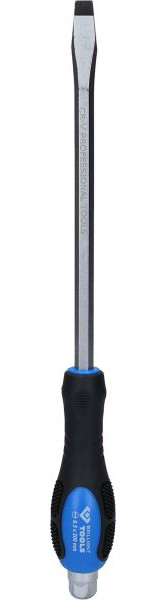 Brilliant Tools gleufschroevendraaier met slagkap, 9,5 mm, BT034806