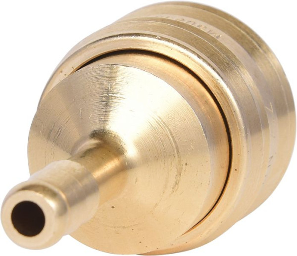 KS Tools messing koppelingen met slangtule, diameter 6mm, 515.3486