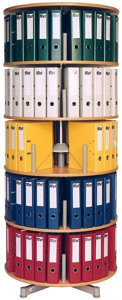 reef Folder kolom 5 verdiepingen, afzonderlijk draaibaar beuken, RE081BB5