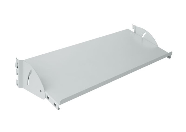 SOFAME plank, kantelbaar en in diepte verstelbaar B 1300 x D 350 mm, lichtgrijs RAL 7035, W010080128GC