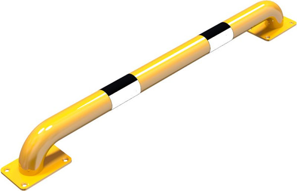 Schakeslagbeschermingsbeugel, ronde stalen buis Ø 60 mm voor plugbevestiging, totale lengte: 1000 mm, 477_35BG