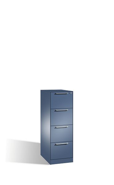 C+P hangarchiefkast Asisto, H1310xB440xD600mm, kleur: verre blauw, beugelgreep, 146 225-411 S10157