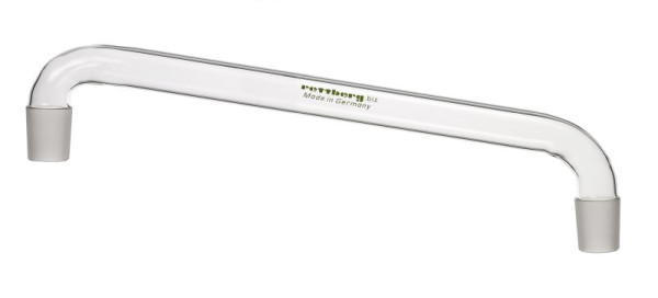 Rettberg destilleerbrug, 2x kern NS 29/32, bruglengte ca. 350 mm, borosilicaatglas 3.3, 134062029