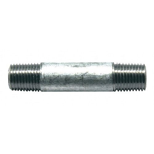 AEROTEC verlengpijpnippel 60 mm x G1 / 4 inch verzinkt, 501060060