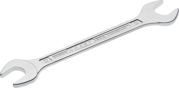 Hazet dubbele steeksleutel, buitenzeskantprofiel, 22 x 24 mm, 450N-22X24