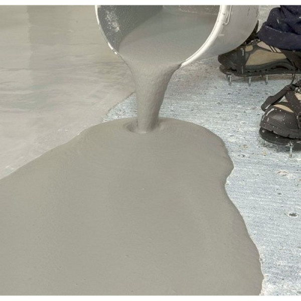 Stone HGS vloeruitvlakmateriaal vloeiende mortel voor betonvloeren -Flowtop-, 25 kg, voor binnen en buiten, 15318