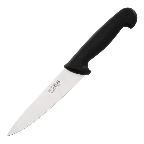 Hygiplas koksmes 16cm zwart, C554
