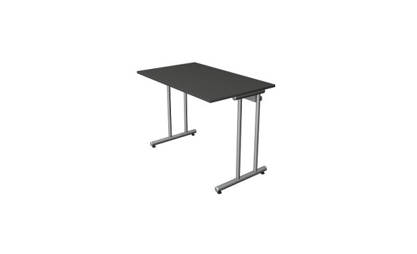 Kerkmann bureau B 1000 x D 600 x H 750 mm, antraciet, 11439613