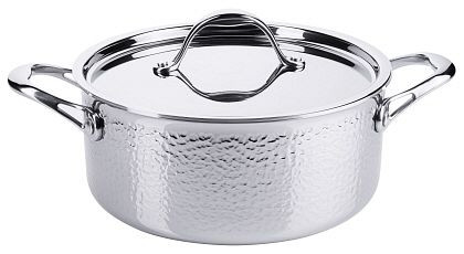 Contacto braadpan 24 cm met gehamerd oppervlak, 2809/240