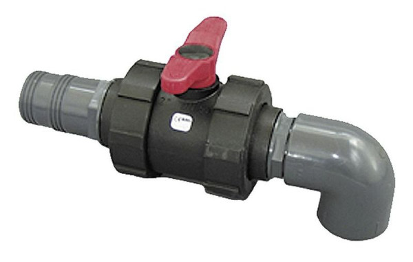 Cemo slangkraan 2x60 mm, 1681