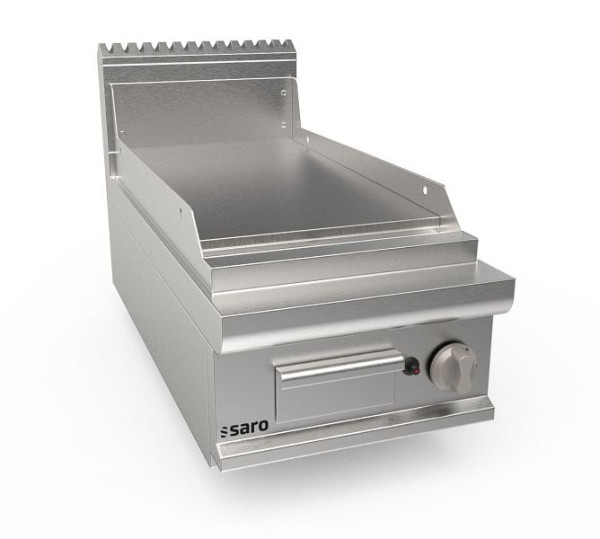 Saro gasgrillplaat 400mm breed tafelapparaat glad LQ, 423-8600
