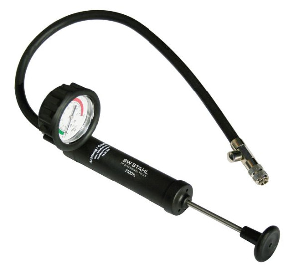 SW stalen handpomp, 0-2,5 bar, 21001L