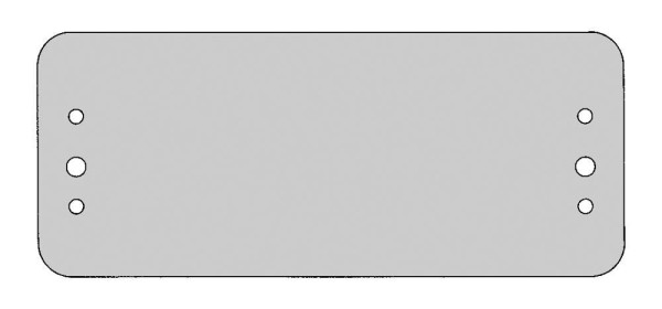 Ulmia voetenplank, voor verstekzaag 352, 102.917