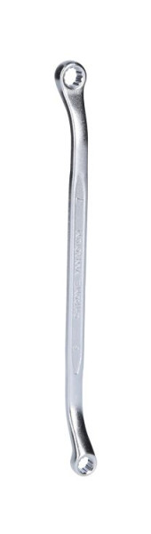 KS Tools dubbele ringsleutel, licht gebogen, 6x7mm, 517.0871