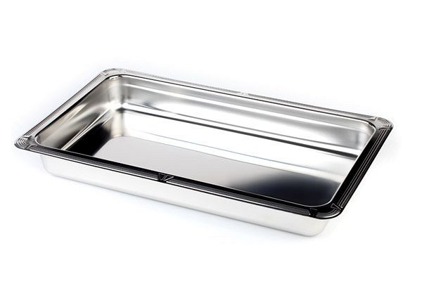 APS GN 1/2 bak/bak, 32,5 x 26,5 cm, hoogte: 6,5 cm, RVS 18/10, hoogglans gepolijst, 3,3 liter, 12065
