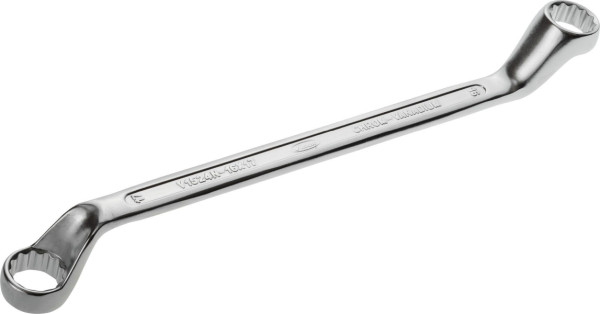 VIGOR dubbele ringsleutel, buiten dubbel zeskant profiel, 16 x 17 mm, V1524N-16X17