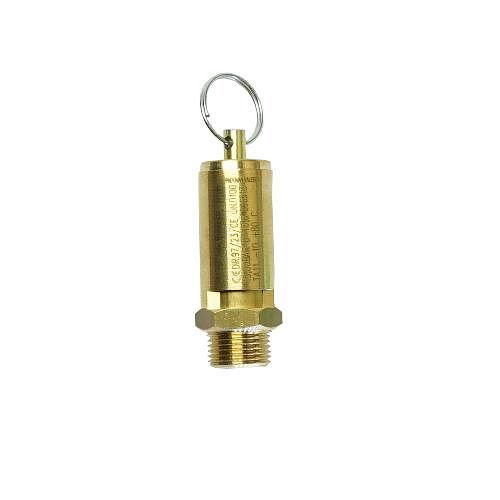 AEROTEC overdrukventiel 15 bar - 3/8 inch AG - met ontluchting, 9049104