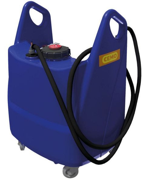 Cemo Transferwagen Blauw 130 liter, CAS Karkas, met CENTRI SP30, zonder accu en lader, 11675