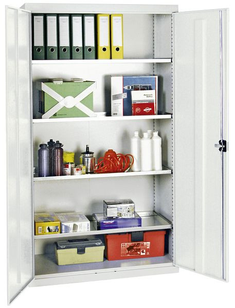 stumpf gereedschaps- en materiaalkast serie 3000, 7035/7035, 4 legborden, 3008007