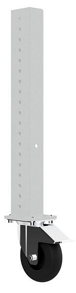 Bedrunka + Hirth verrijdbare aanbouw voor in hoogte verstelbare heavy-duty tafel, achteraf te monteren, afmetingen in mm (BxDxH): 1000 x 750 x 150, 03.90.HVMOB