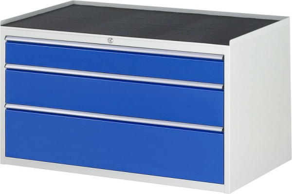 RAU ladekast serie 7000, B1145xD650xH645mm, laden: 1xH120, 1xH180, 1xH240mm, metalen steun, 03-XXL3.16A-MT.11