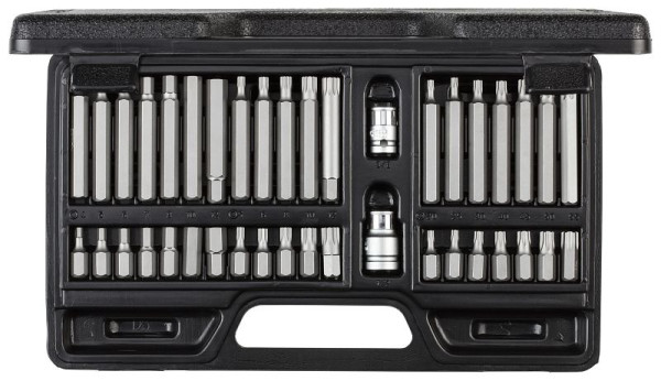 GEDORE bitset rood 10 mm TX + XZN + zeskant 40-delig, 3301572