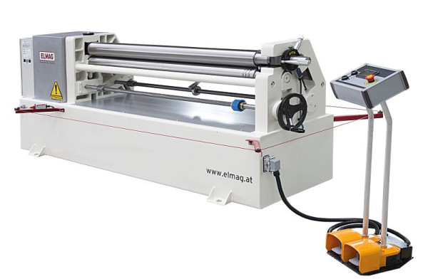 ELMAG gemotoriseerde rondbuigmachine, ASM-S 2600x4,0 mm, 83121