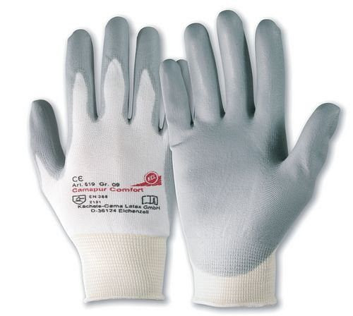 KCL Handschoenen Camapur Comfort, extra PU-coating, categorie II, maat 10, VE: 10 paar, 158-143