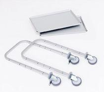 Serveerwagen Gmöhling - gedemonteerd voor zelfmontage G®-SERV E 9002 A, aluminium, 223900202