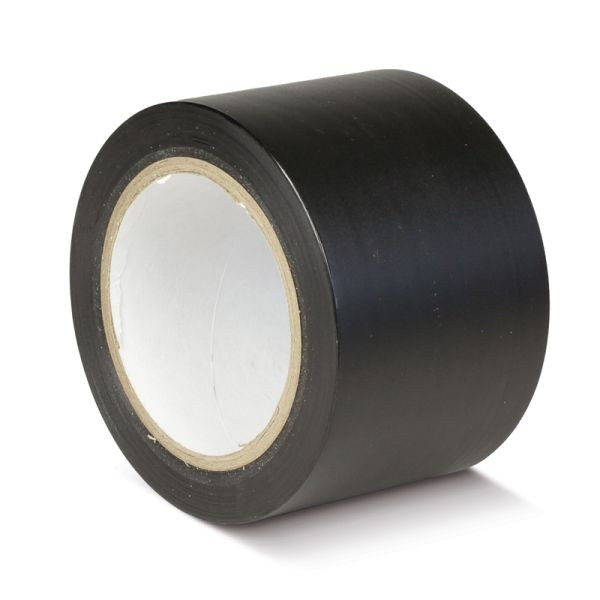 Mehlhose vloermarkeringstape standaard zwart 75mmx33m, KMSS07533