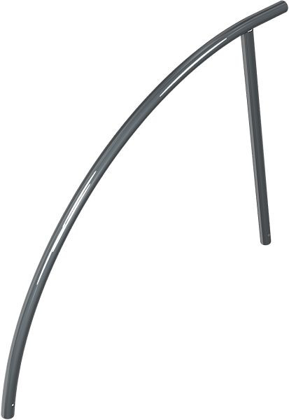Schake fietssteunbeugel, voor montage in beton, thermisch verzinkt en gecoat DB 703, 422_50B