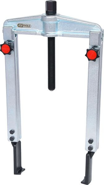 KS Tools universele sneltrekker 2-armig met slanke en verlengde haken, 25-130mm, 250mm, 620.0017