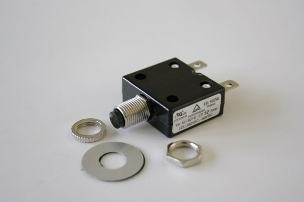 ELMAG motorbeveiligingsschakelaar 12 A voor MEISTER 300 W, EUROAIR 300/310/400 en BOY 460, 9100303