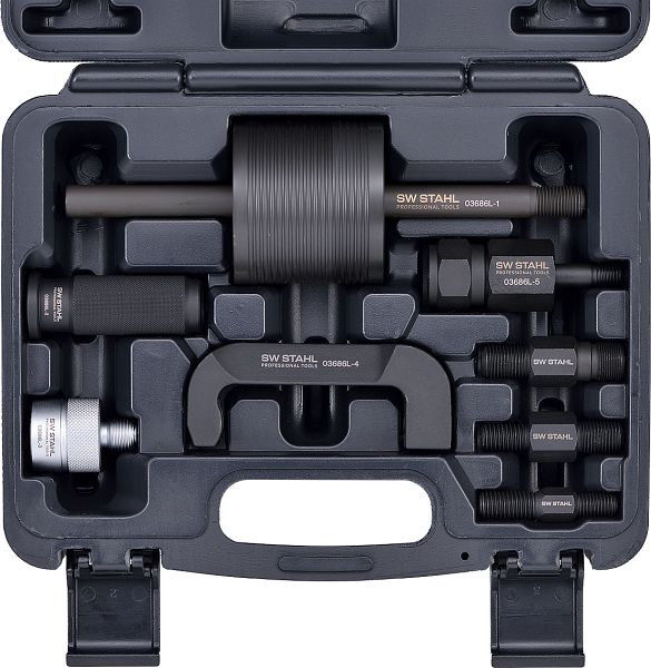 SW-Stahl injector-extractiegereedschapset, Mercedes-Benz, 8-delig, 03686L