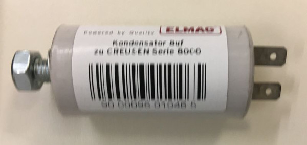ELMAG condensator 8uf, voor CREUSEN serie 8000, 9601046