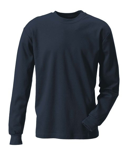 ROFA T-shirt 133 (lange mouw), maat XXXXL, kleur 154-navy, 603133-154-4XL