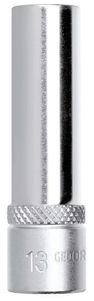 GEDORE dopsleutelinzet rood 1/2", 6-kant, lang SW10mm, lengte 77mm, 3300304