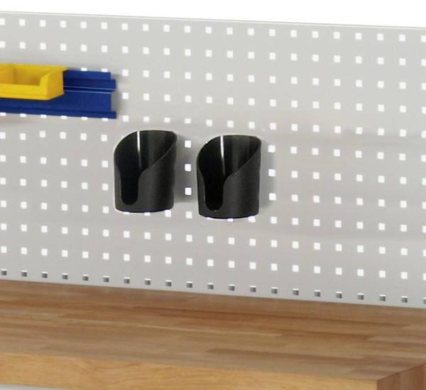 RAU flessenhouder voor geperforeerde plaat, 80x120x80 mm, 09-FH
