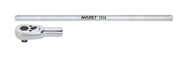 Hazet omkeerbare ratelkop, met roterende stang, massief vierkant 25 mm (1 inch), aantal gereedschappen: 2, 1116/2
